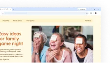 Chrome UI showing game night quick answer feature
